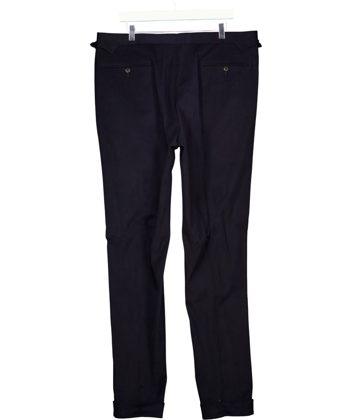 SuitSupply navy Navy Vigo Trousers, size UK 42" CHEST — back