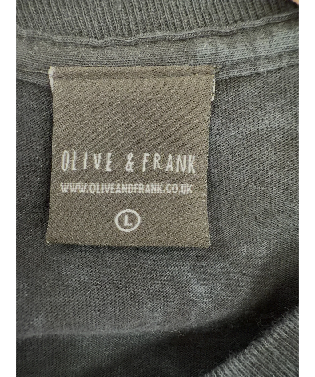 Olive & Frank Grey You Rock, size UK L — care label