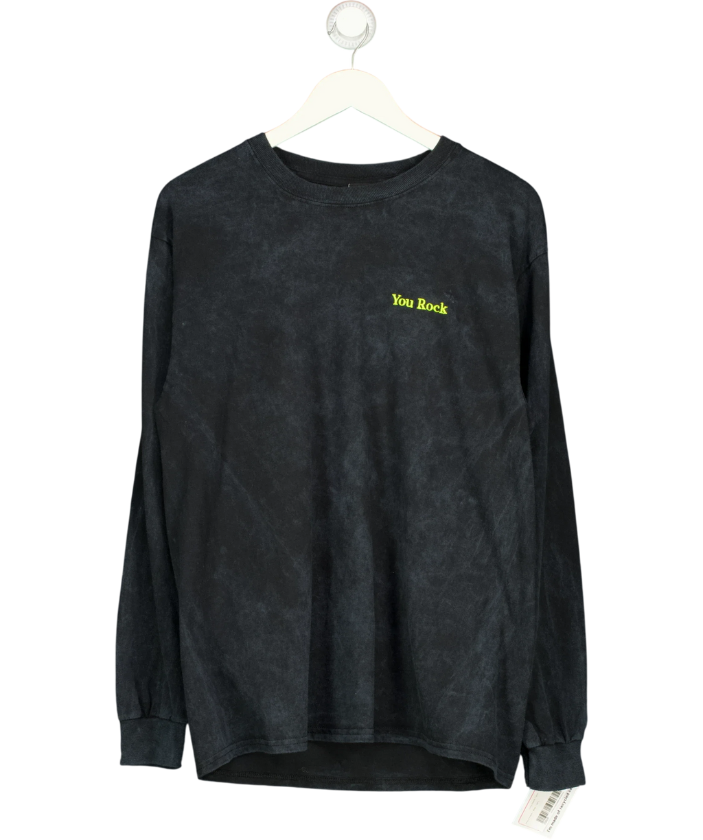 Olive & Frank Grey You Rock, size UK L — front