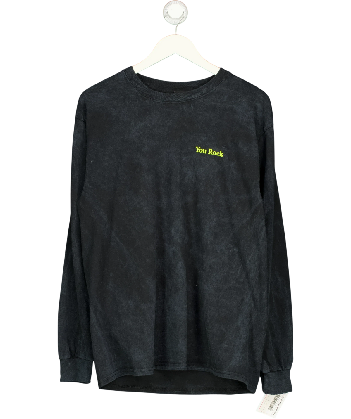 Olive & Frank Grey You Rock, size UK L — front