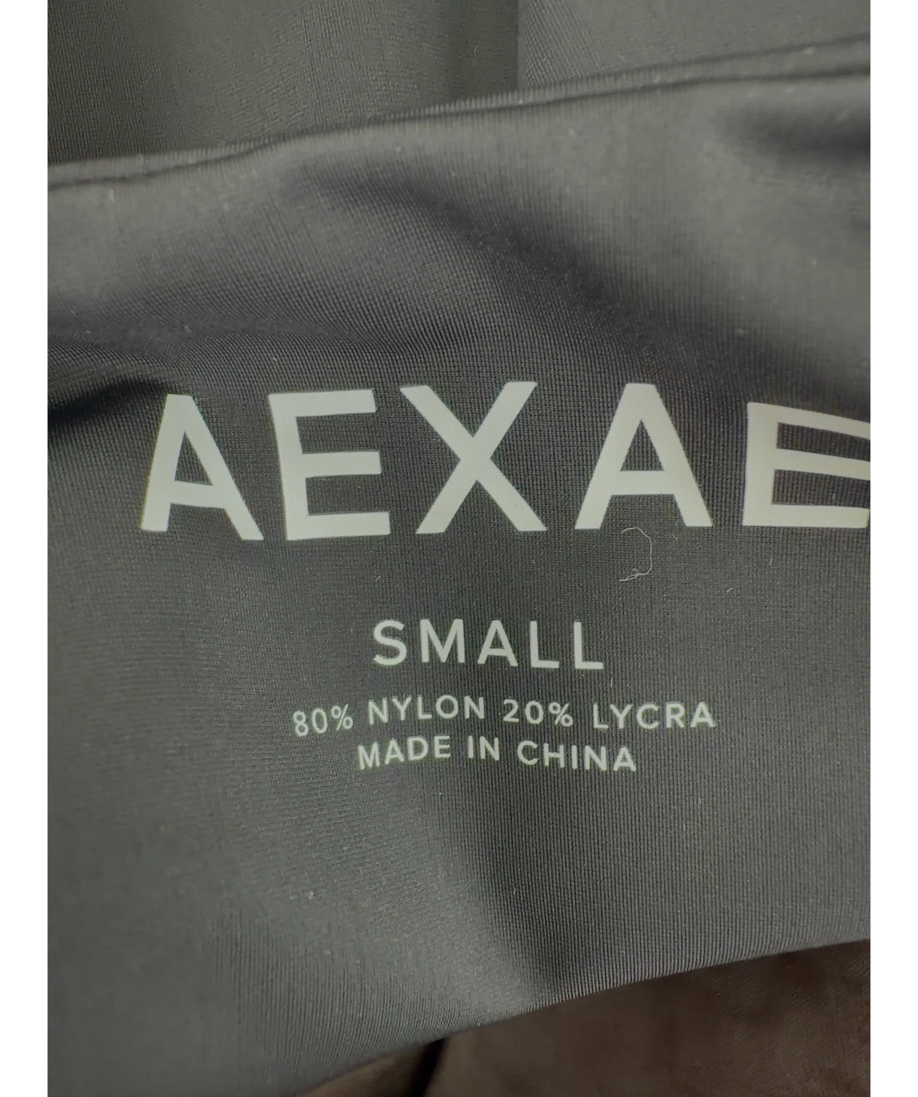 aexae Black Colour, size UK S — care label