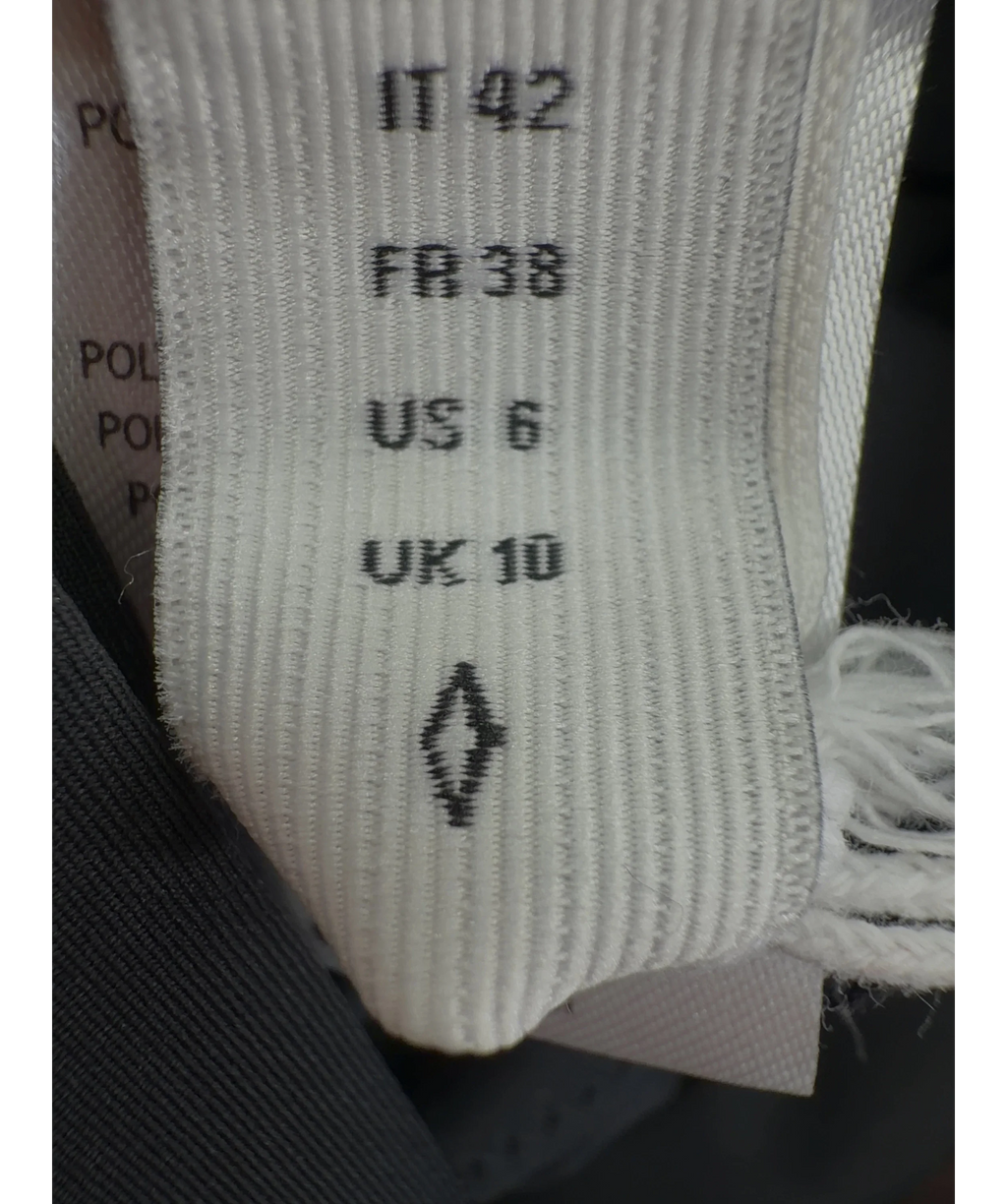 EVARAE Black Colour, size UK 10 — care label