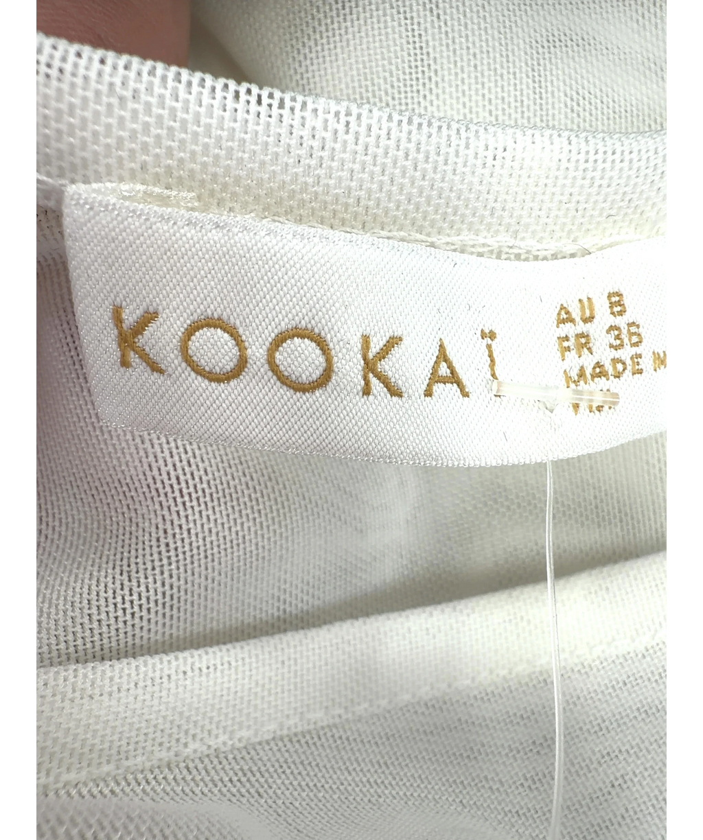 Kookai White Colour, size UK 8 — detail