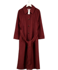 ABERCROMBIE & FITCH burgundy Colour, size UK L — front