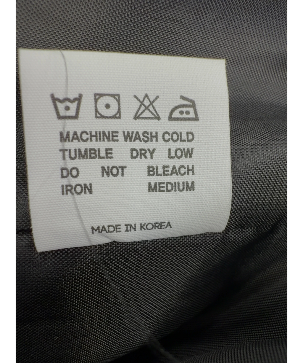 void Black oversized double-breasted black blazer, size UK XXL — care label