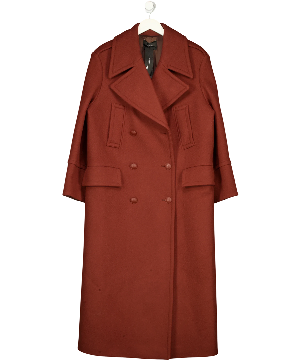 Joseph rust Esher-Coat-Diagonal Wo, size UK 6 — front