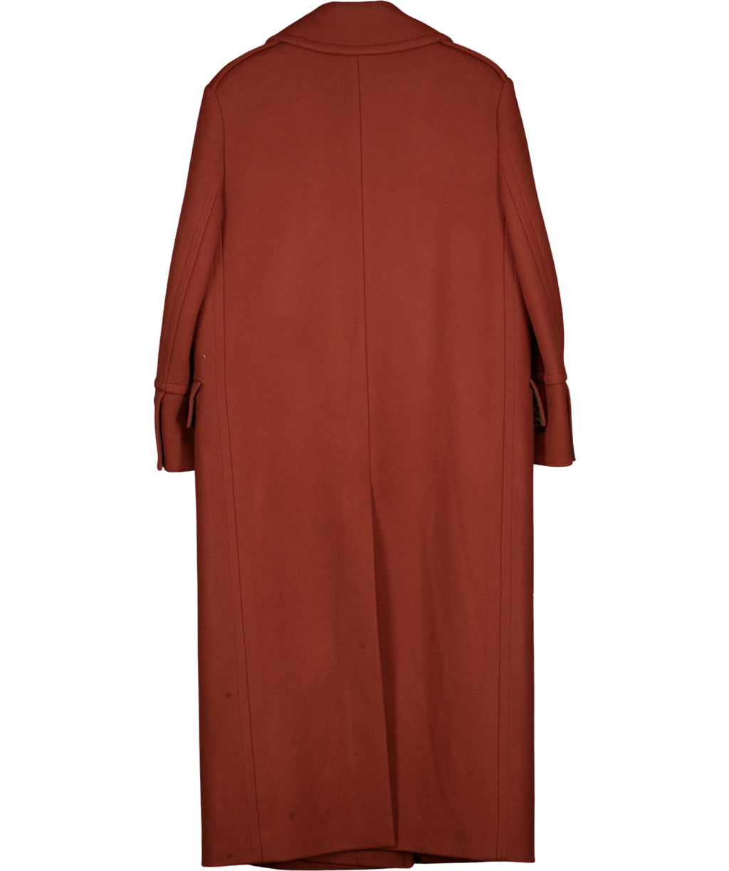 Joseph rust Esher-Coat-Diagonal Wo, size UK 6 — back