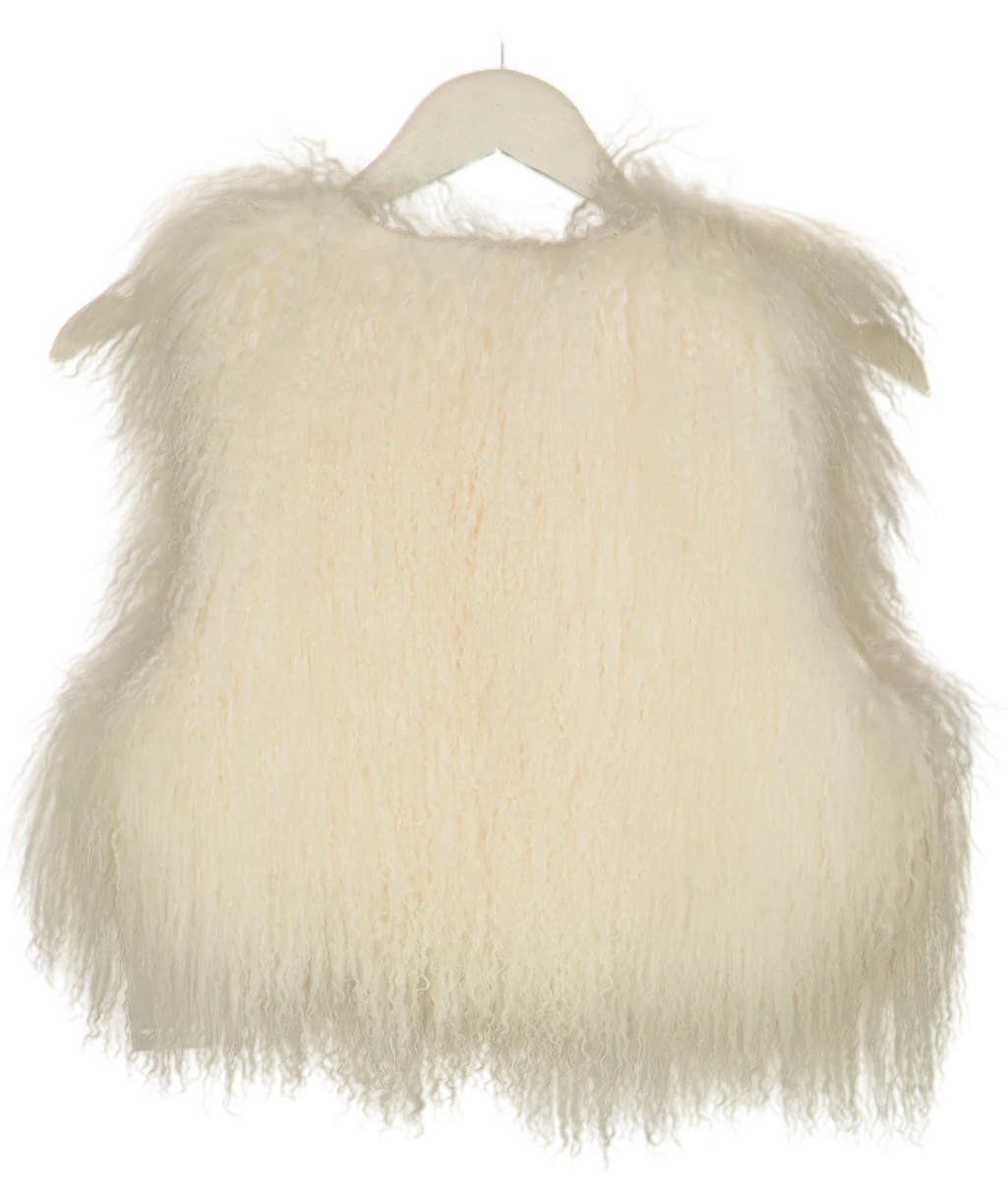 ENVELOPE 1976 Cream Vestlia Vest, size UK XS/S — back