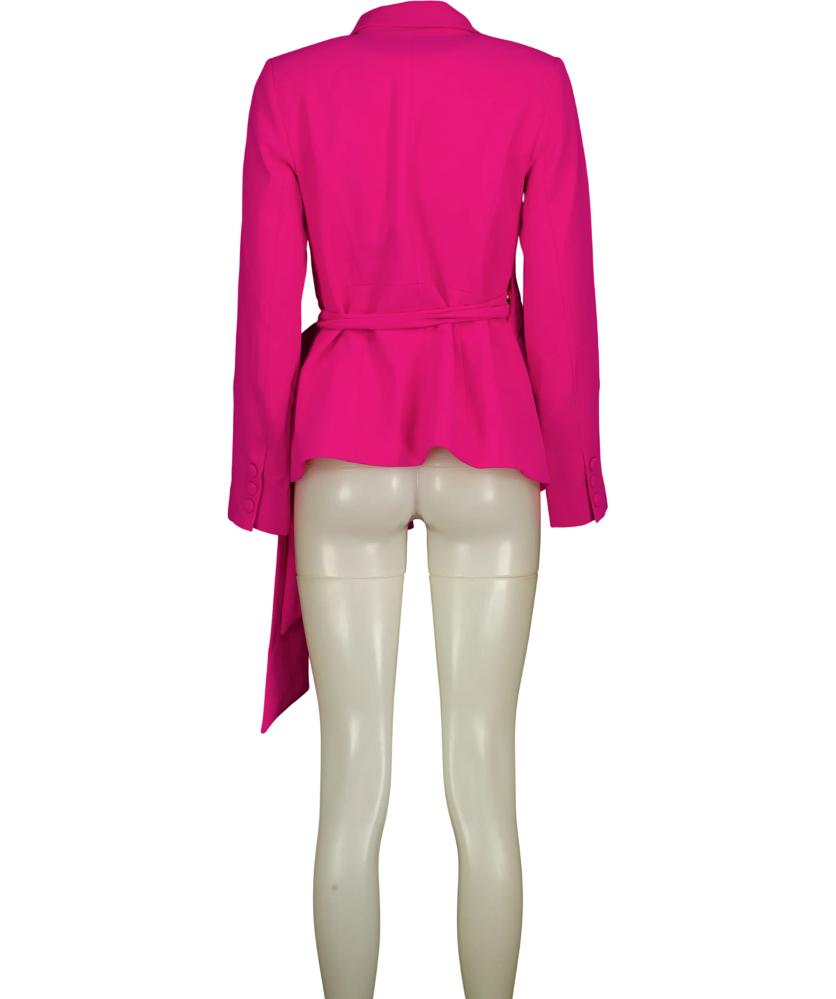 Coast Pink Waterfall Drape Wrap Blazer, size UK 10 — back