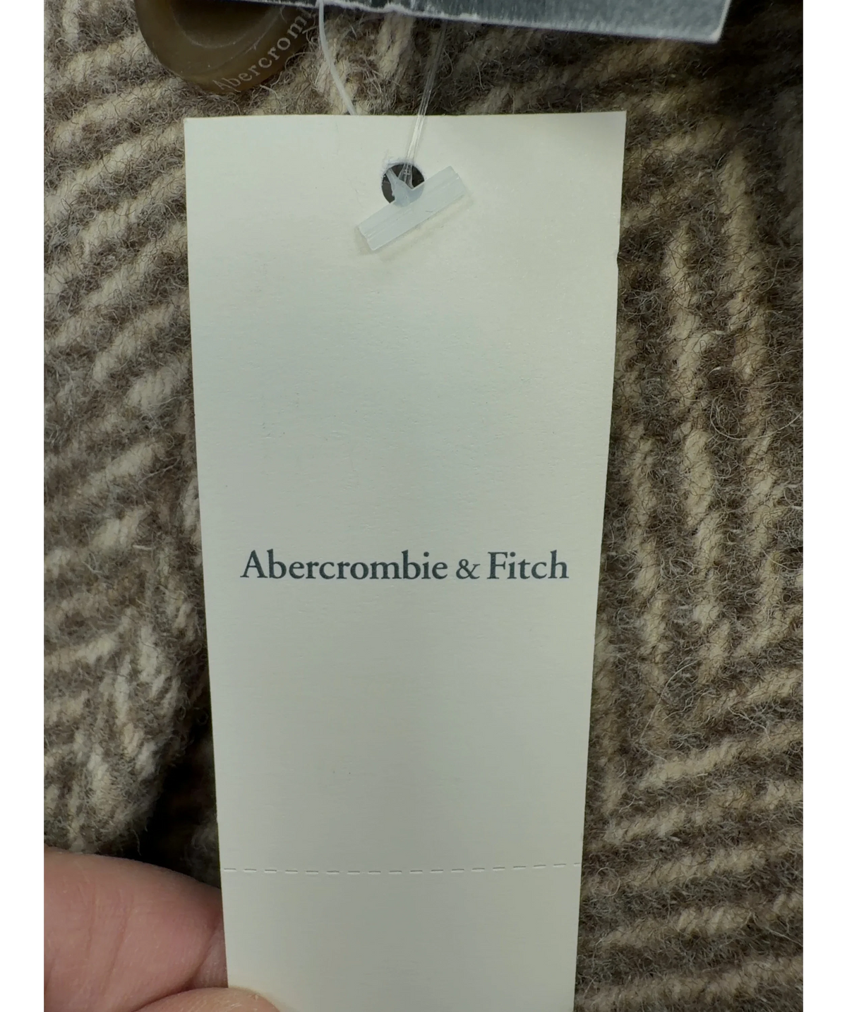 ABERCROMBIE & FITCH Brown Colour, size UK XS — detail