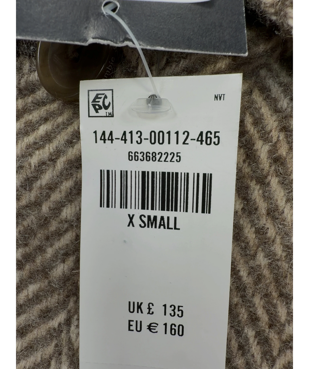 ABERCROMBIE & FITCH Brown Colour, size UK XS — label