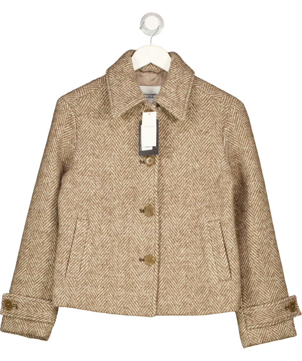 ABERCROMBIE & FITCH Brown Colour, size UK XS — front