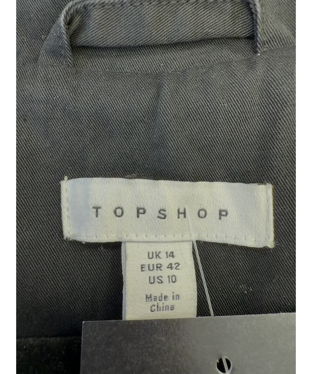 TOPSHOP Black Colour, size UK 14 — detail