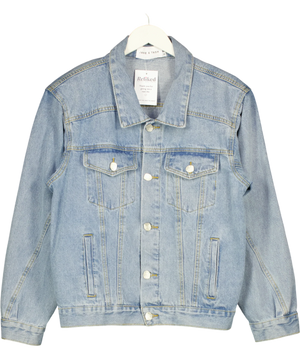 Jane & Tash Blue Oversized Denim Jacket  UK M
