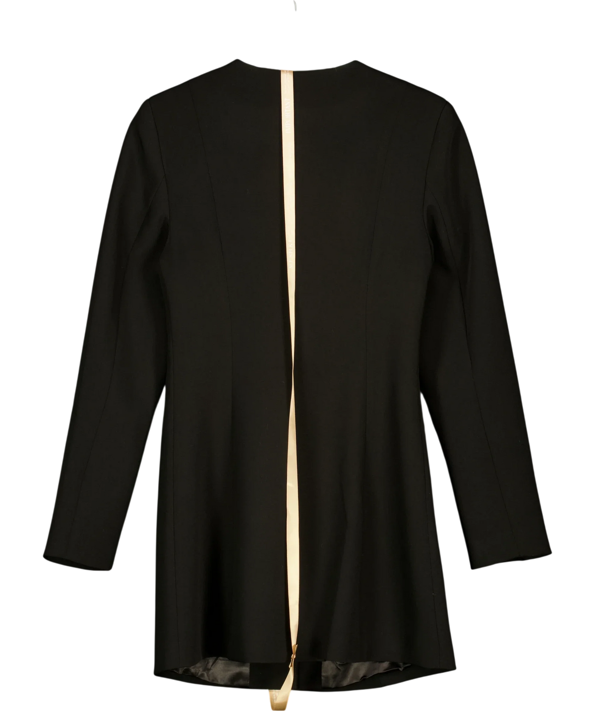 Meshki Black Hurley Long Sleeve Blazer Mini Dress, size UK S — back