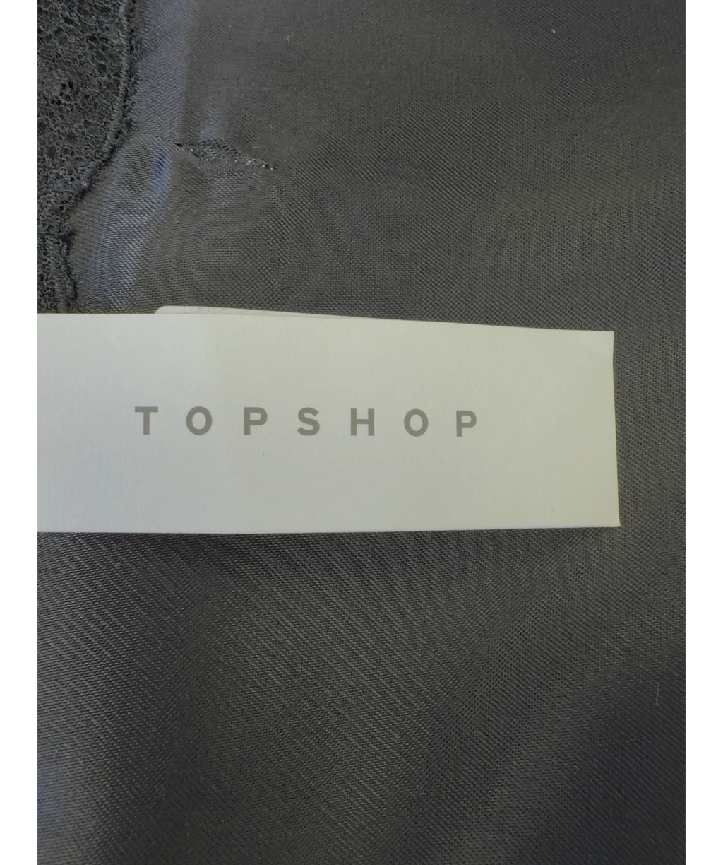 TOPSHOP Black Colour, size UK 4 — detail