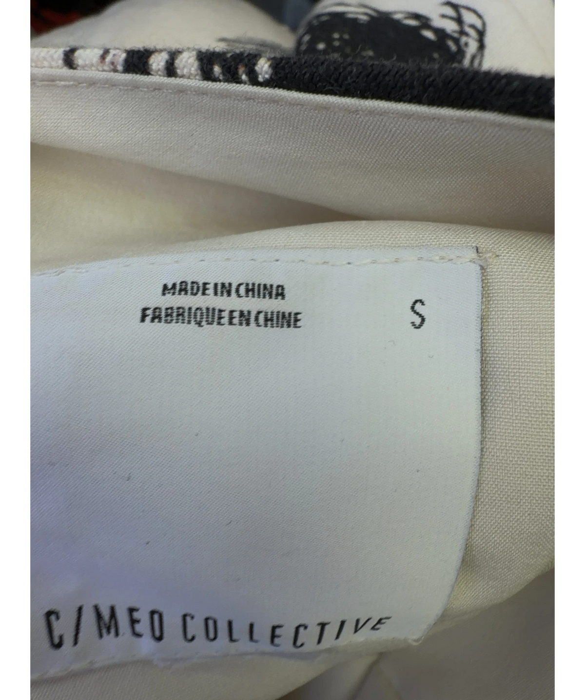 C/MEO COLLECTIVE Beige Colour, size UK S — care label