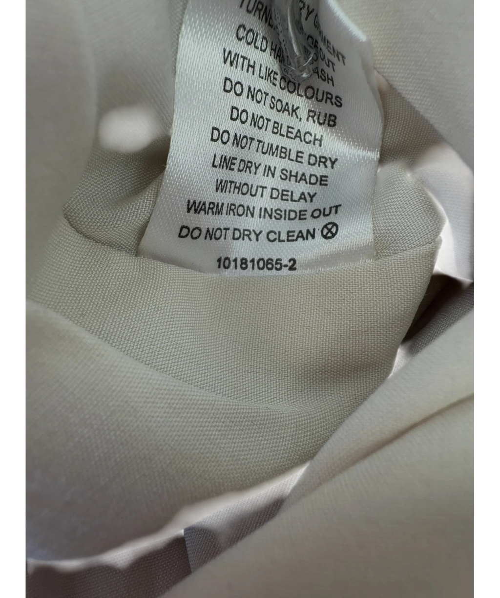 C/MEO COLLECTIVE Beige Colour, size UK S — fabric detail