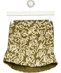 SÉZANE Green Adriel Top, size UK 8 — front
