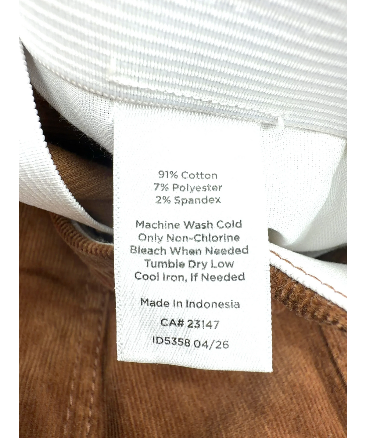 TALBOTS Brown Colour, size UK S — label