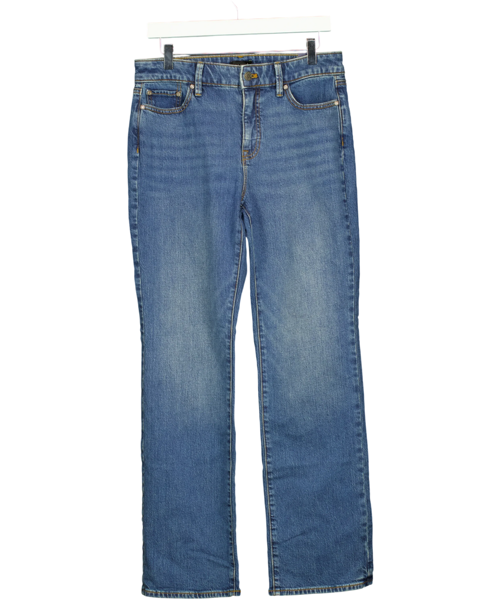TALBOTS Blue Barely Boot Jean, size UK 4 — front