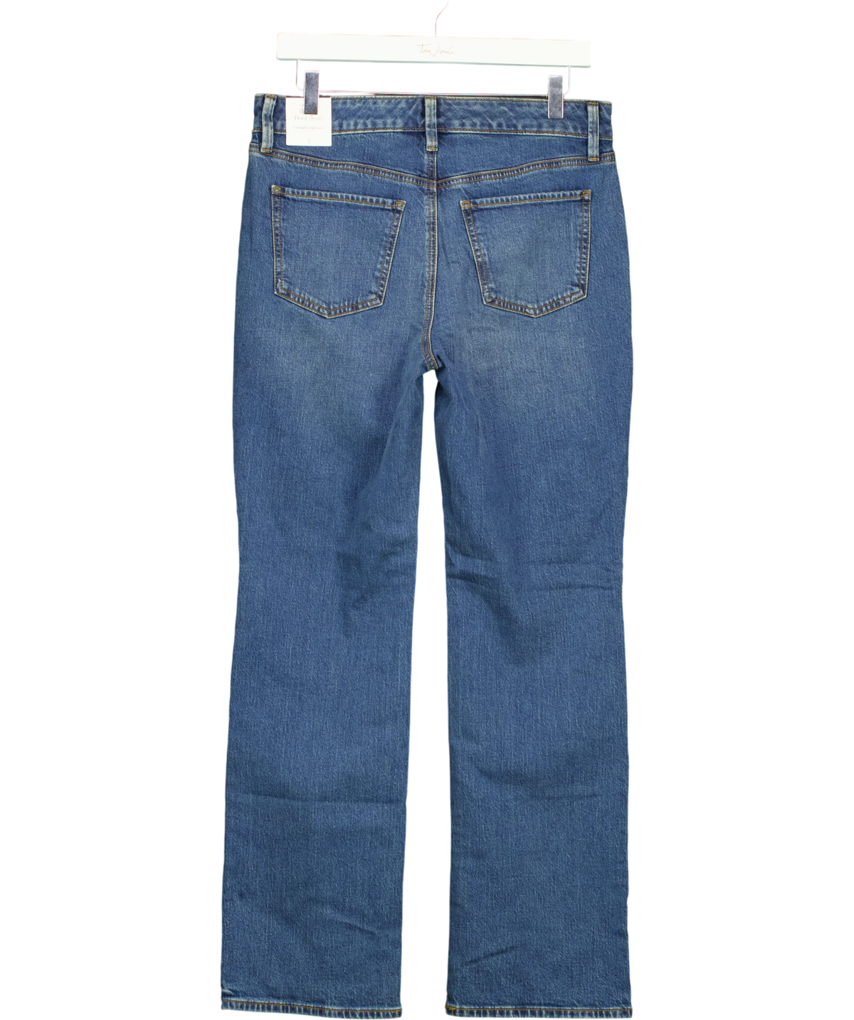 TALBOTS Blue Barely Boot Jean, size UK 4 — back