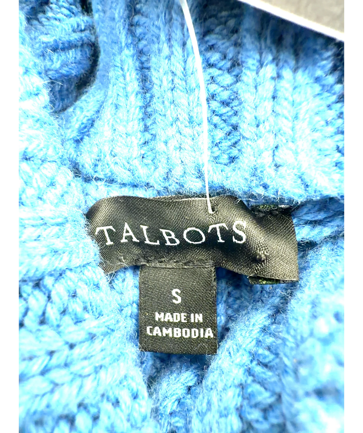 TALBOTS Blue Colour, size UK S — detail