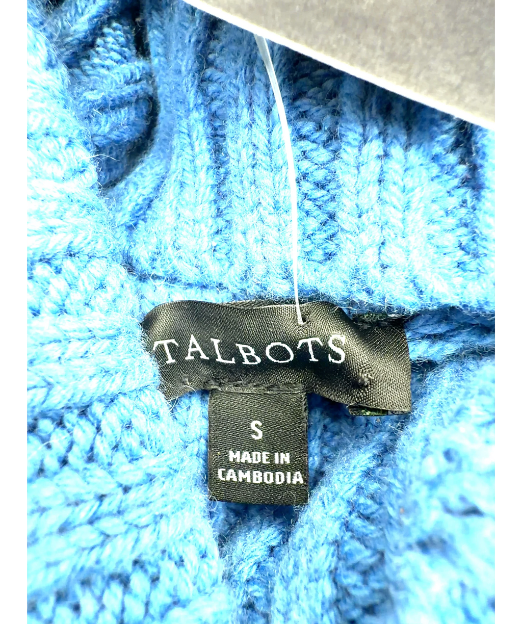 TALBOTS Blue Colour, size UK S — care label