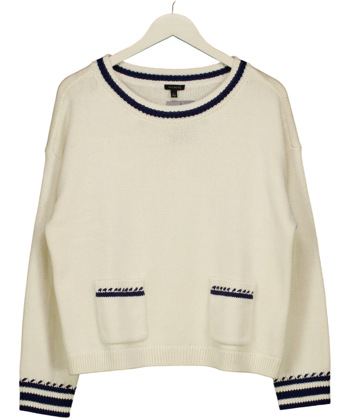 TALBOTS Cream Colour, size UK L — front
