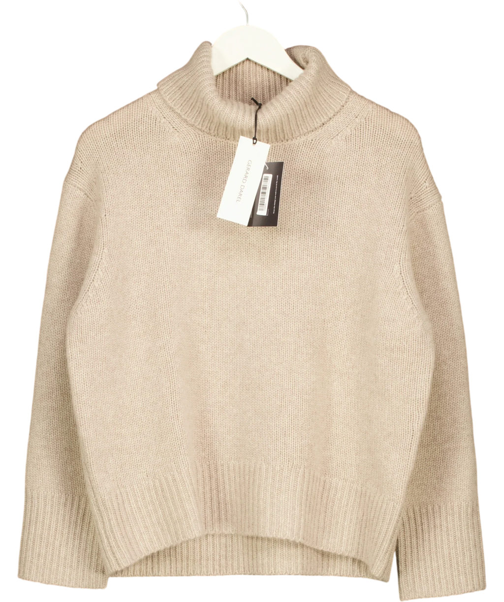 Gerard Darel Beige Rianne, size UK M — front