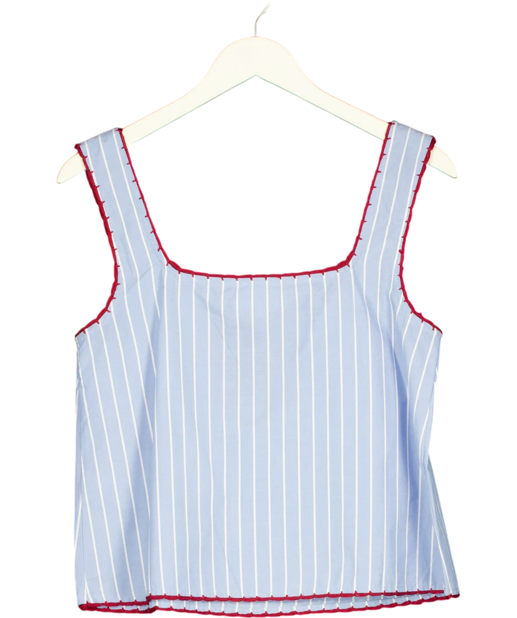 Sézane Blue Colour, size UK 10 — back