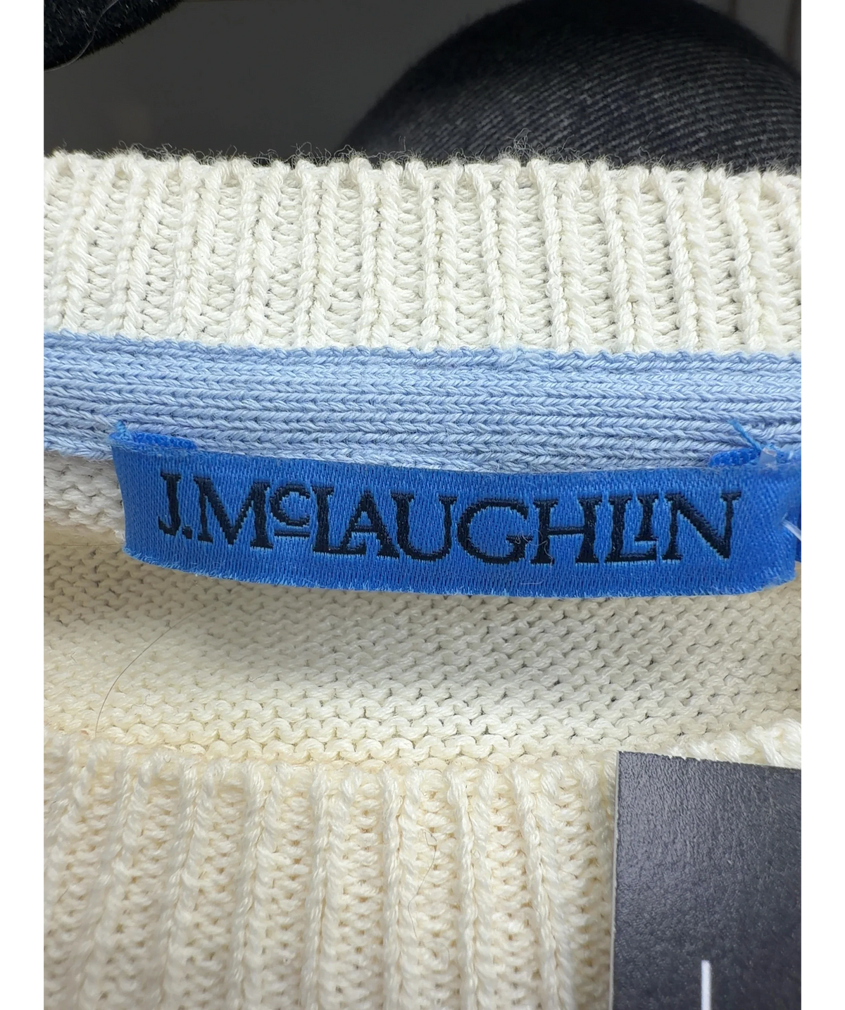 J.McLaughlin Cream Colour, size UK L — detail