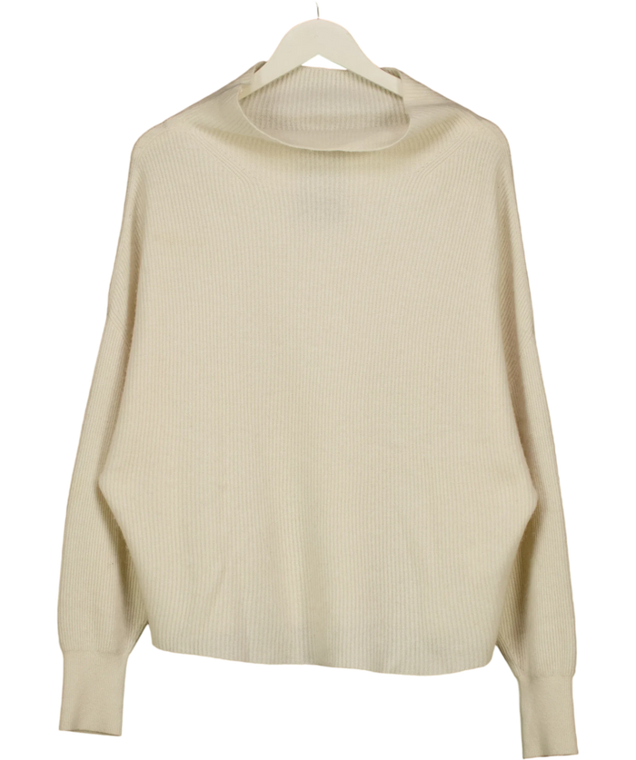 PILCRO The Alani Cashmere Mock Neck Jumper UK L