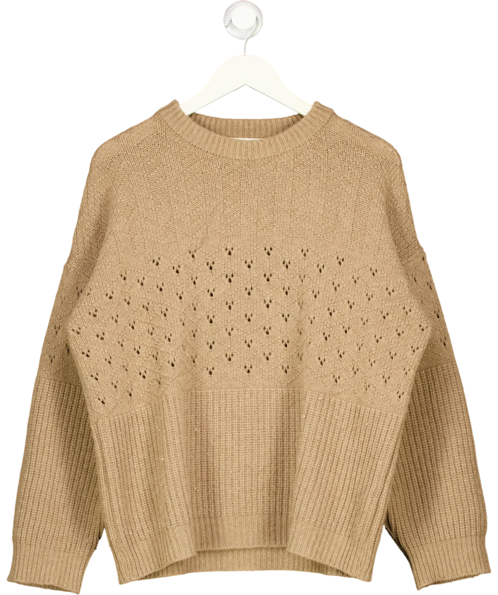 Rouje Beige Colour, size UK 8 — front