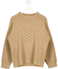 Rouje Beige Colour, size UK 8 — front