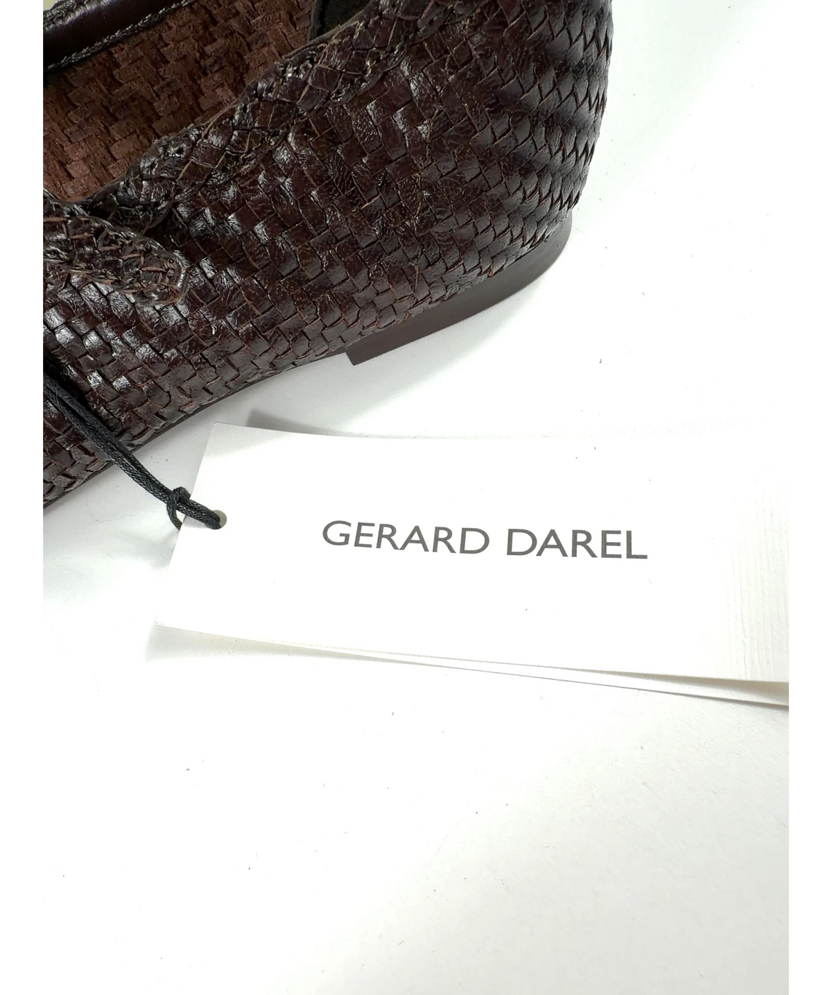 Gerard Darel Brown OLIVIA, size UK 7 EU 40 👠 — care label