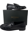 Hobbs Black SIMONE LOAFER, size UK 8 EU 41 👠 — front