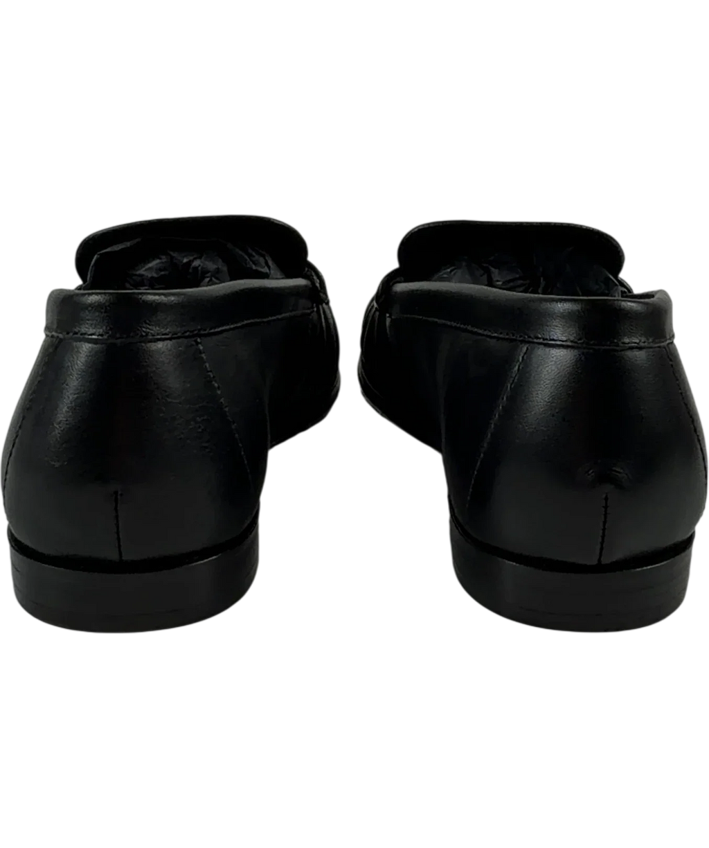 Hobbs Black SIMONE LOAFER, size UK 8 EU 41 👠 — back