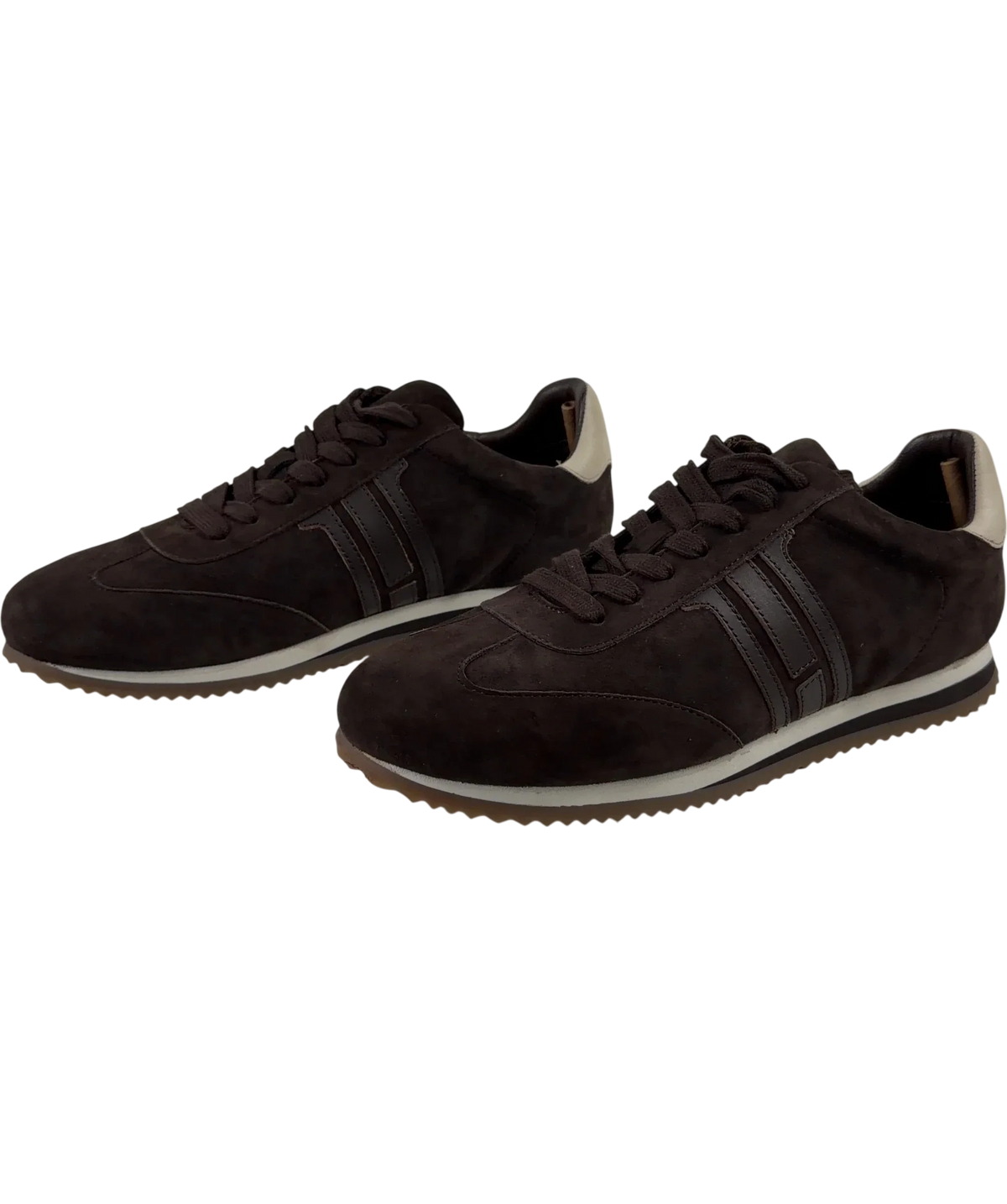 Hobbs Brown Sofie Suede Trainers, size UK 8 EU 41 👠 — label