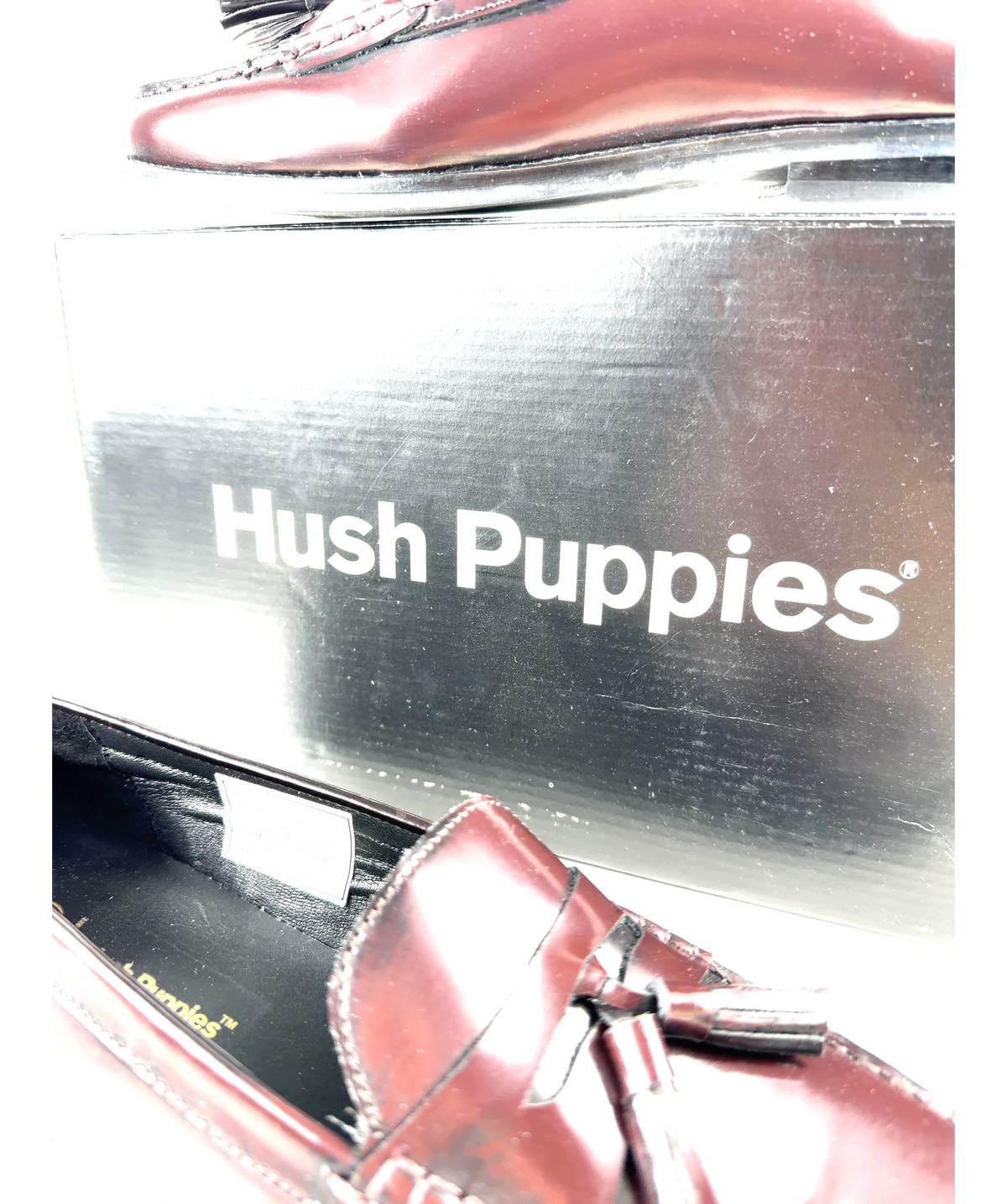 Hush burgundy Colour, size UK 7 EU 40 👠 — care label