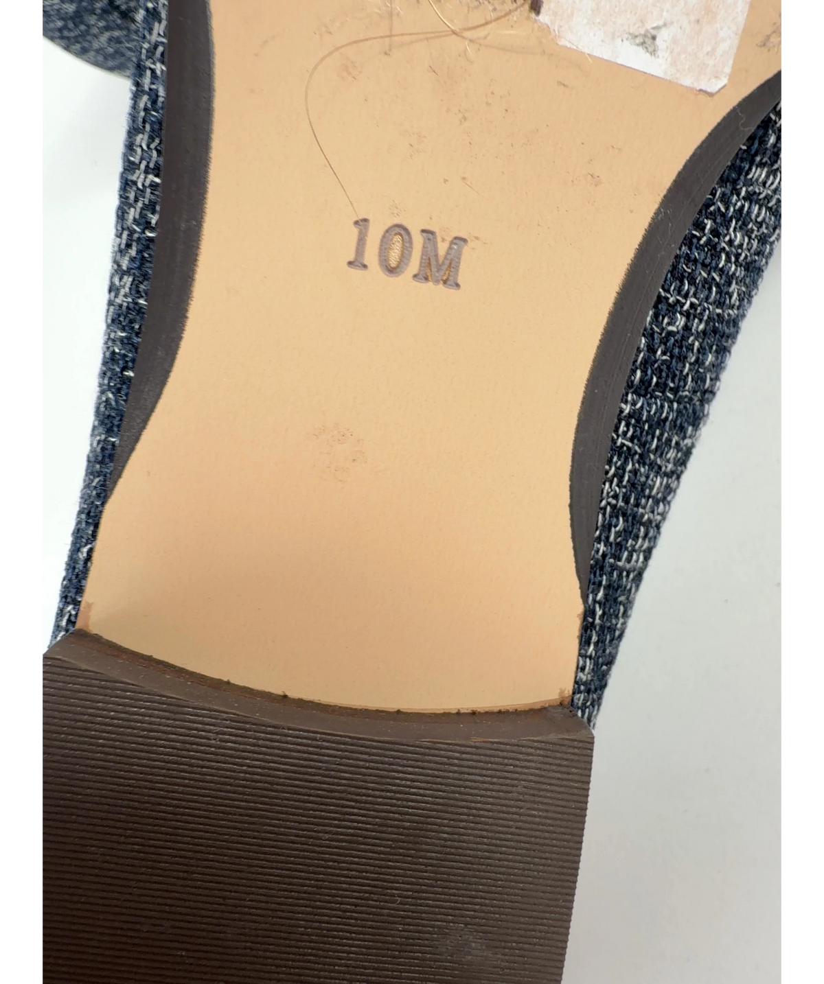 TALBOTS navy Colour, size UK 7.5 EU 40.5 👠 — fabric detail