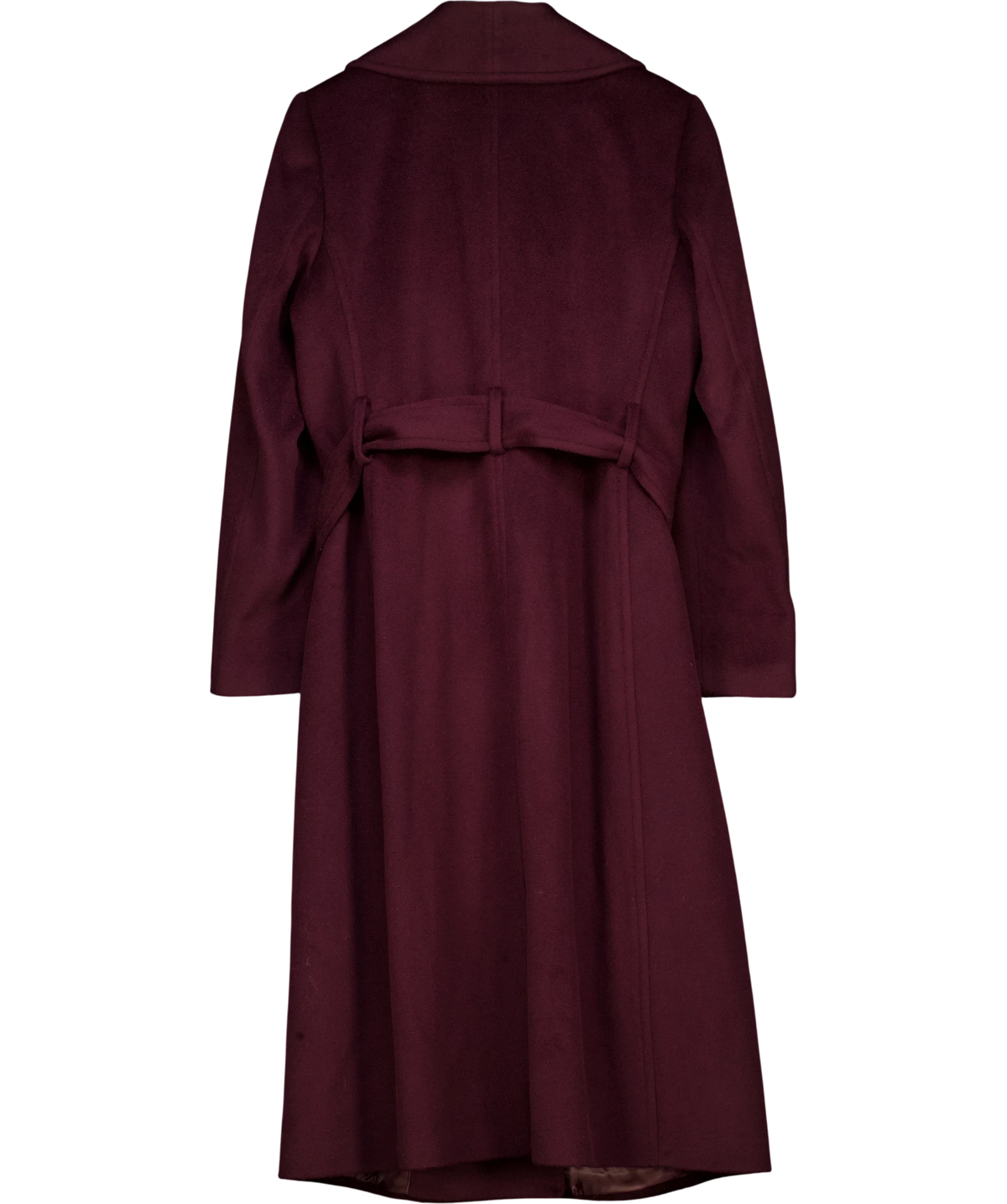 Hobbs Purple Sara Coat, size UK 12 — back