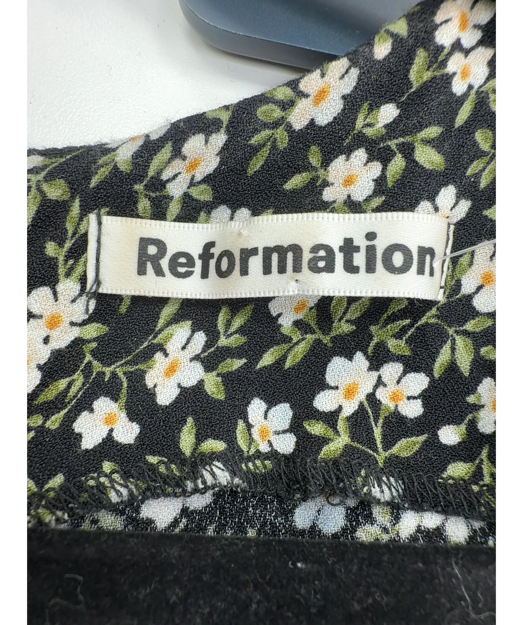 Reformation Black Colour, size UK 4 — detail