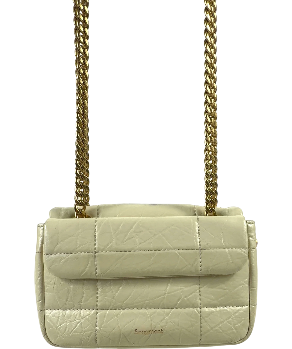 SONGMONT Cream Medium Chocolate Bag — back