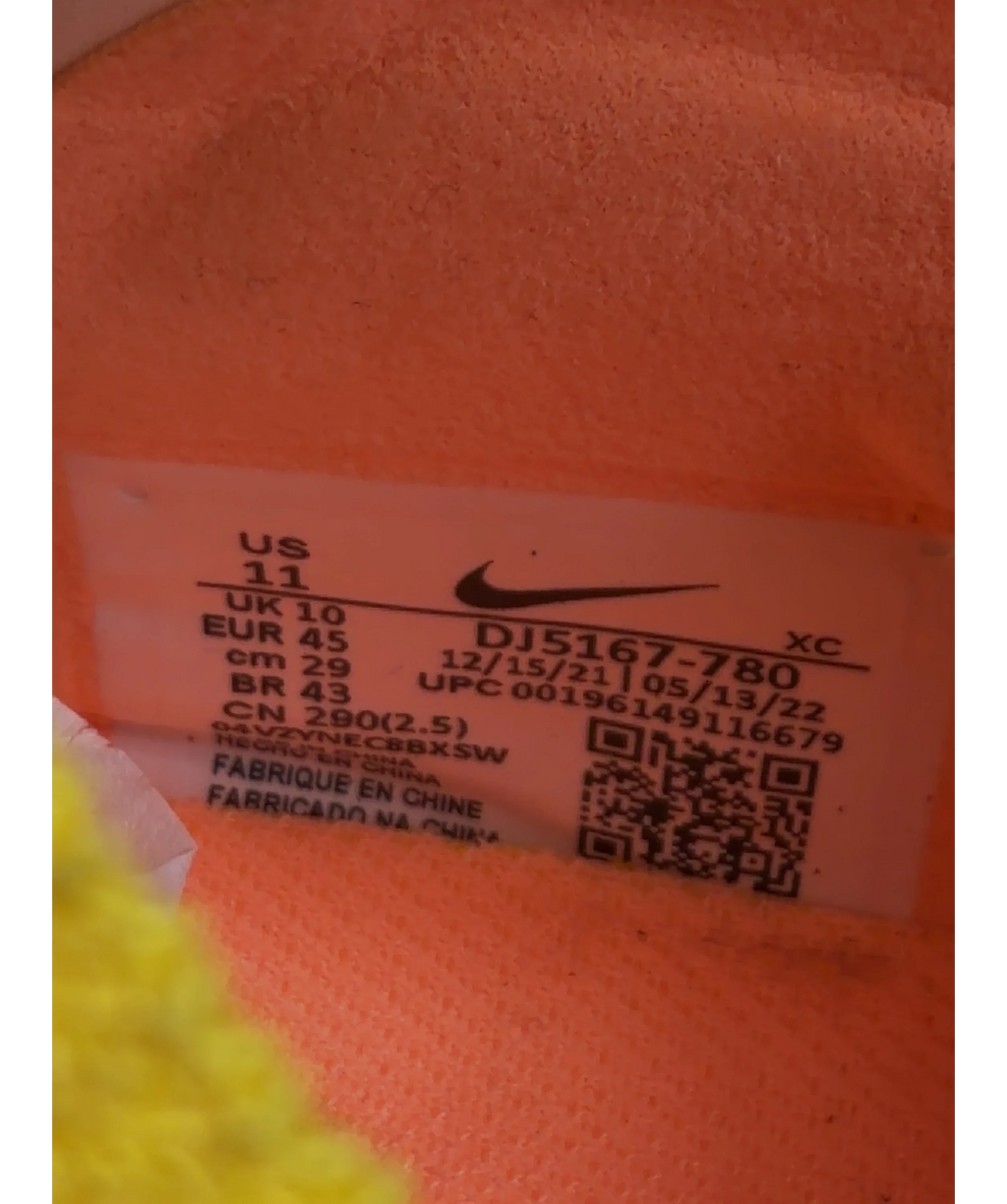 Nike Yellow Air Zoom Mercurial Vapor 15 Elite SG-Pro, size UK 10 EU 44 👞 — additional view
