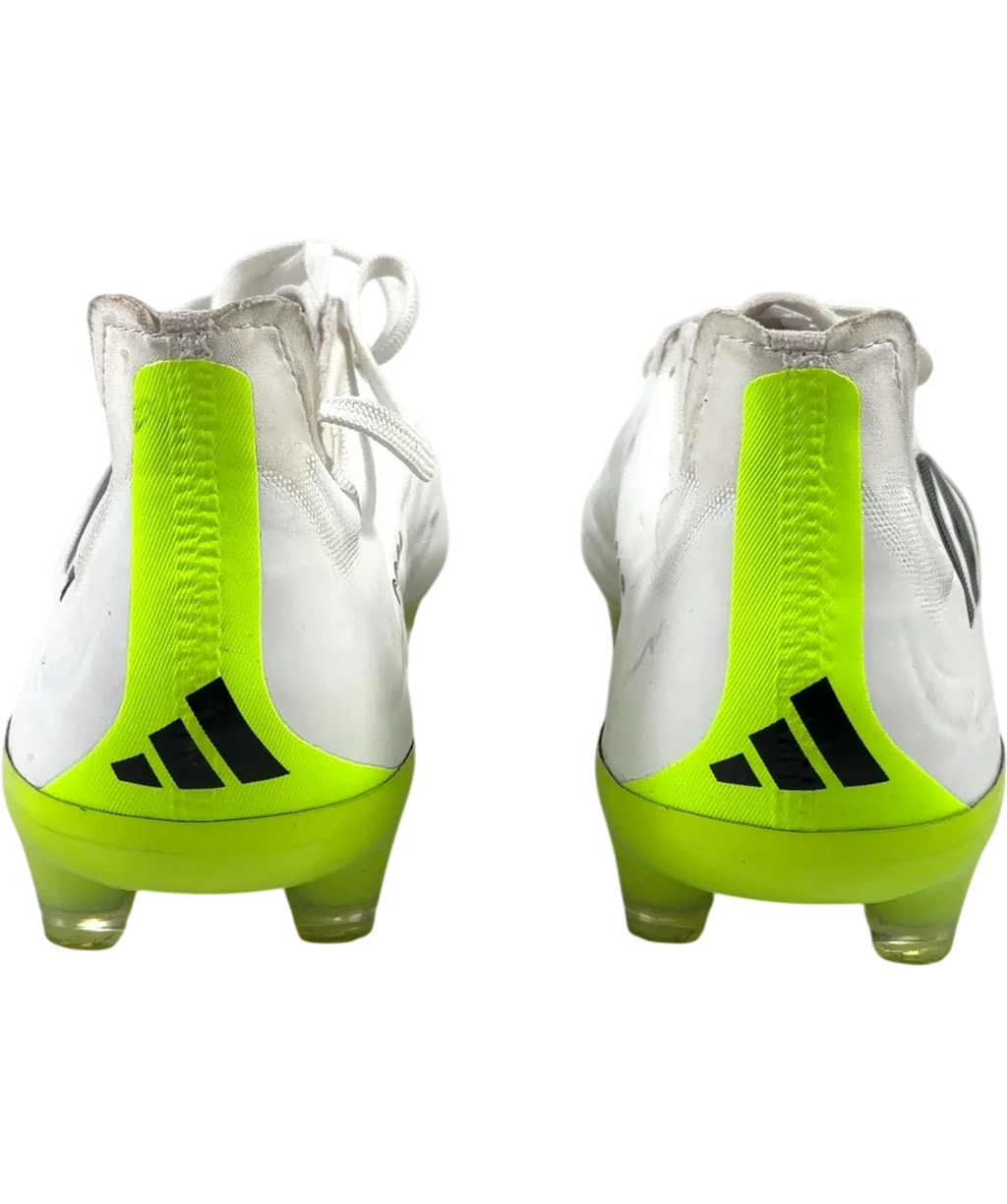 adidas White Adidas Copa Pure .1 Leather Firm Ground Boots – White, size UK 10 EU 44 👞 — back