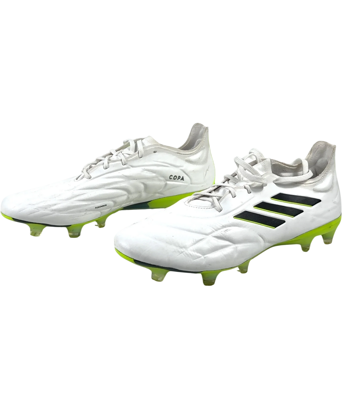 adidas White Adidas Copa Pure .1 Leather Firm Ground Boots – White, size UK 10 EU 44 👞 — label