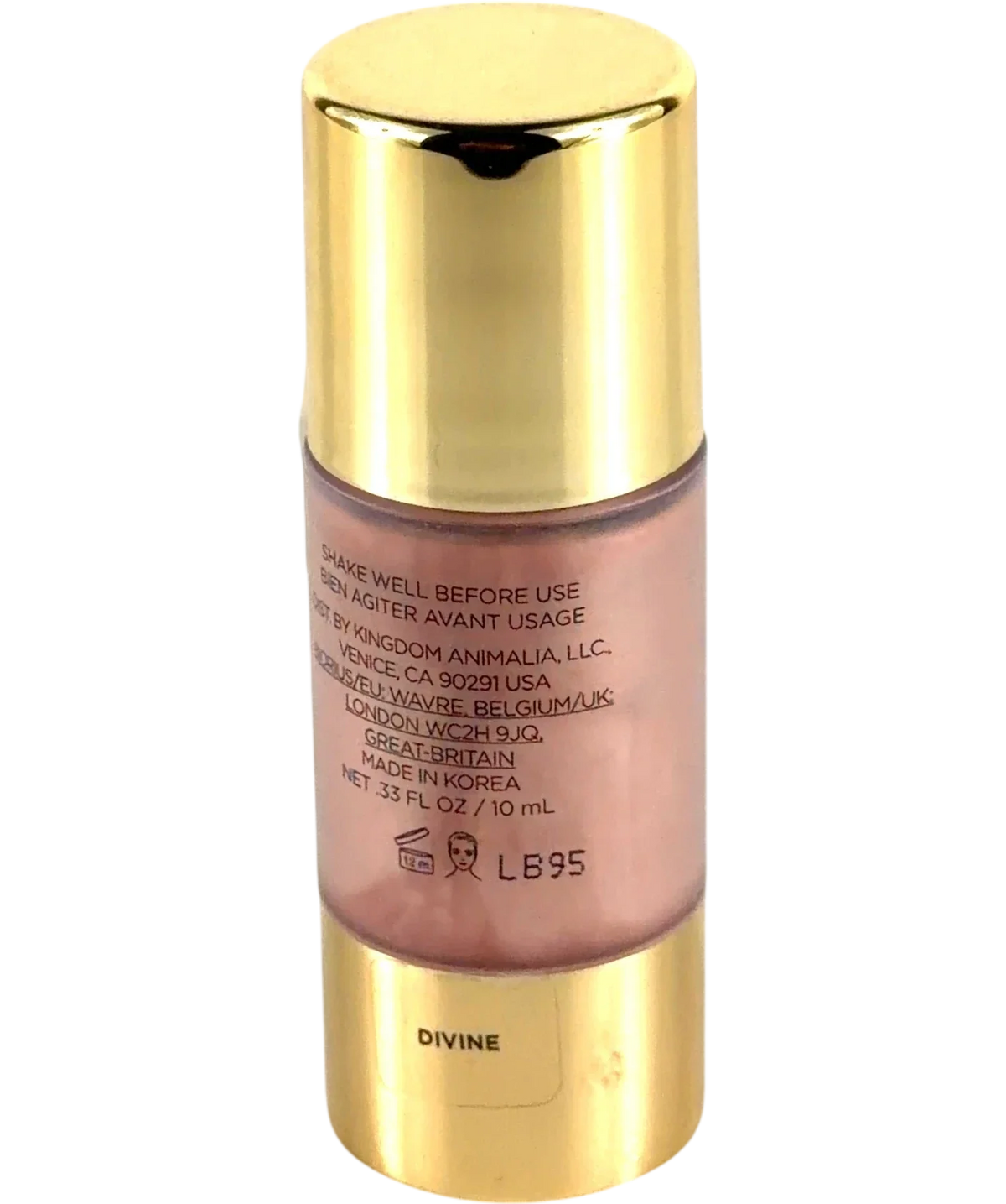 Hourglass Divine UNREAL, size 10ml — back