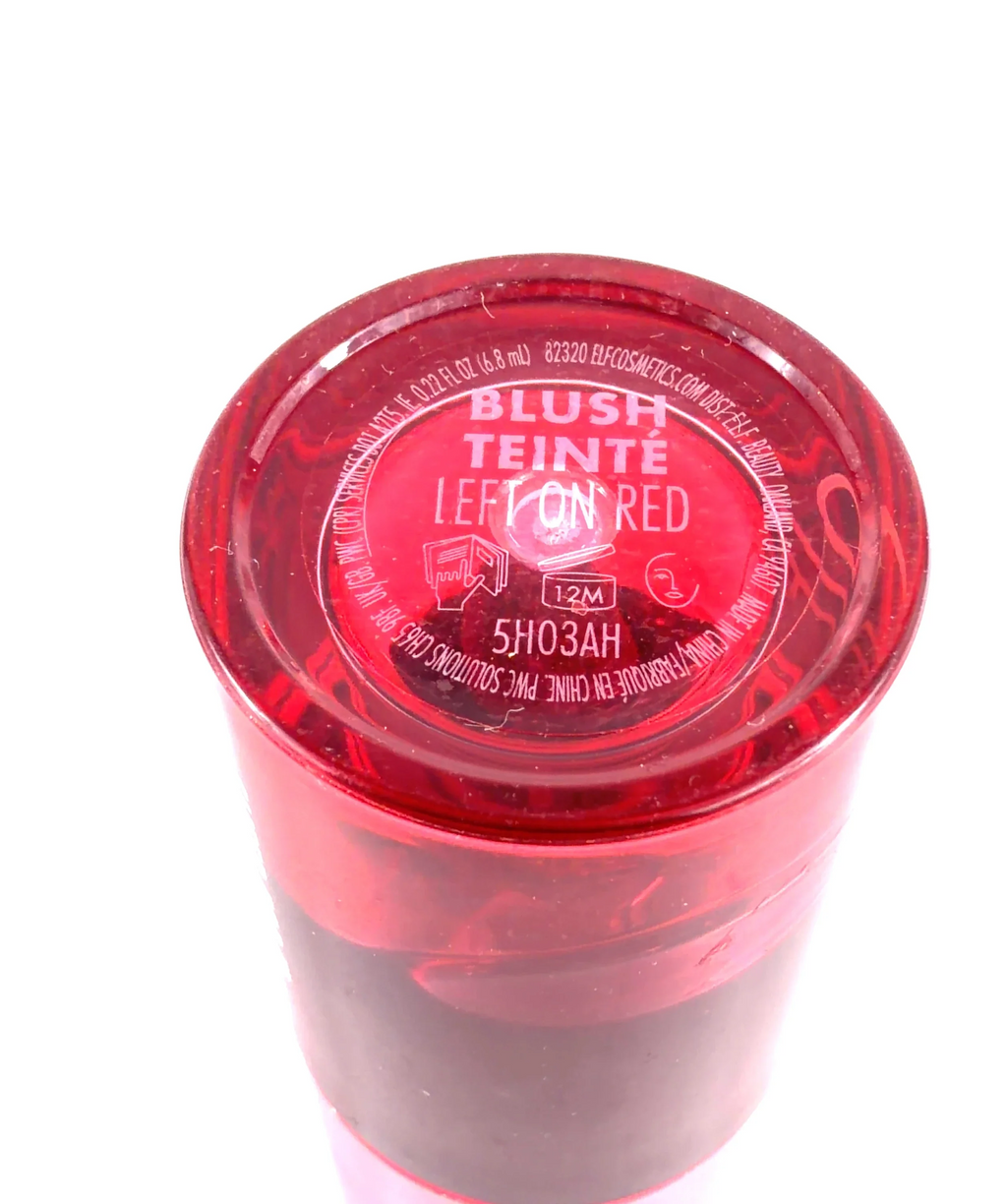 e.l.f. LEFT ON RED Shade, size 6.8ml — detail