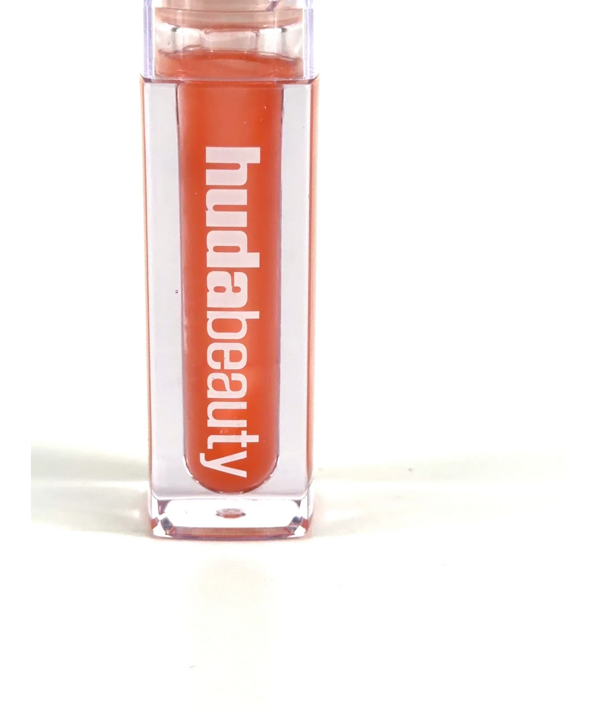 Huda Beauty Juicy Peach Faux Filler Jelly Oil, size 3.9ml — label